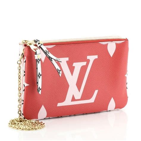 double zip pochette louis vuitton price|louis vuitton double zip wallet.